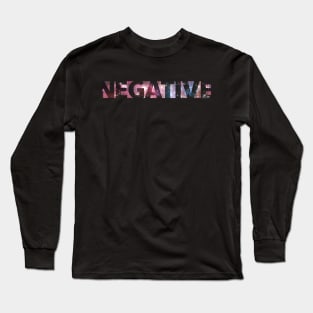 negative space Long Sleeve T-Shirt